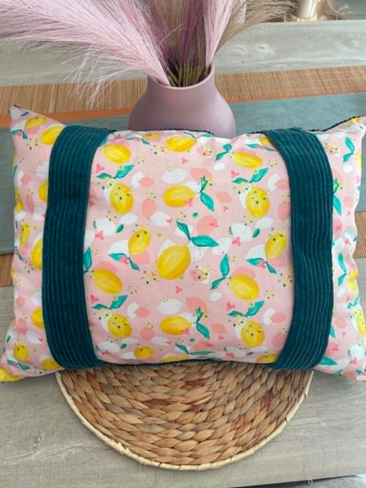 Coussin Cozy Colo et Lecture - Limoncello
