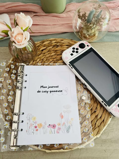 Carnet cosy gaming à compléter