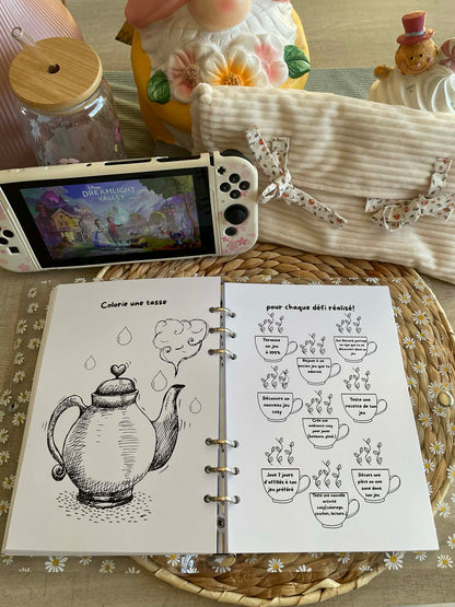 Carnet cosy gameuse