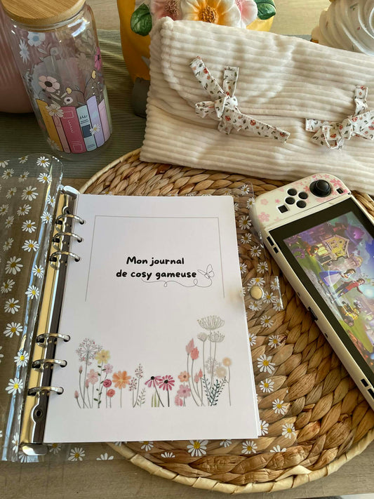 Carnet cosy gameuse
