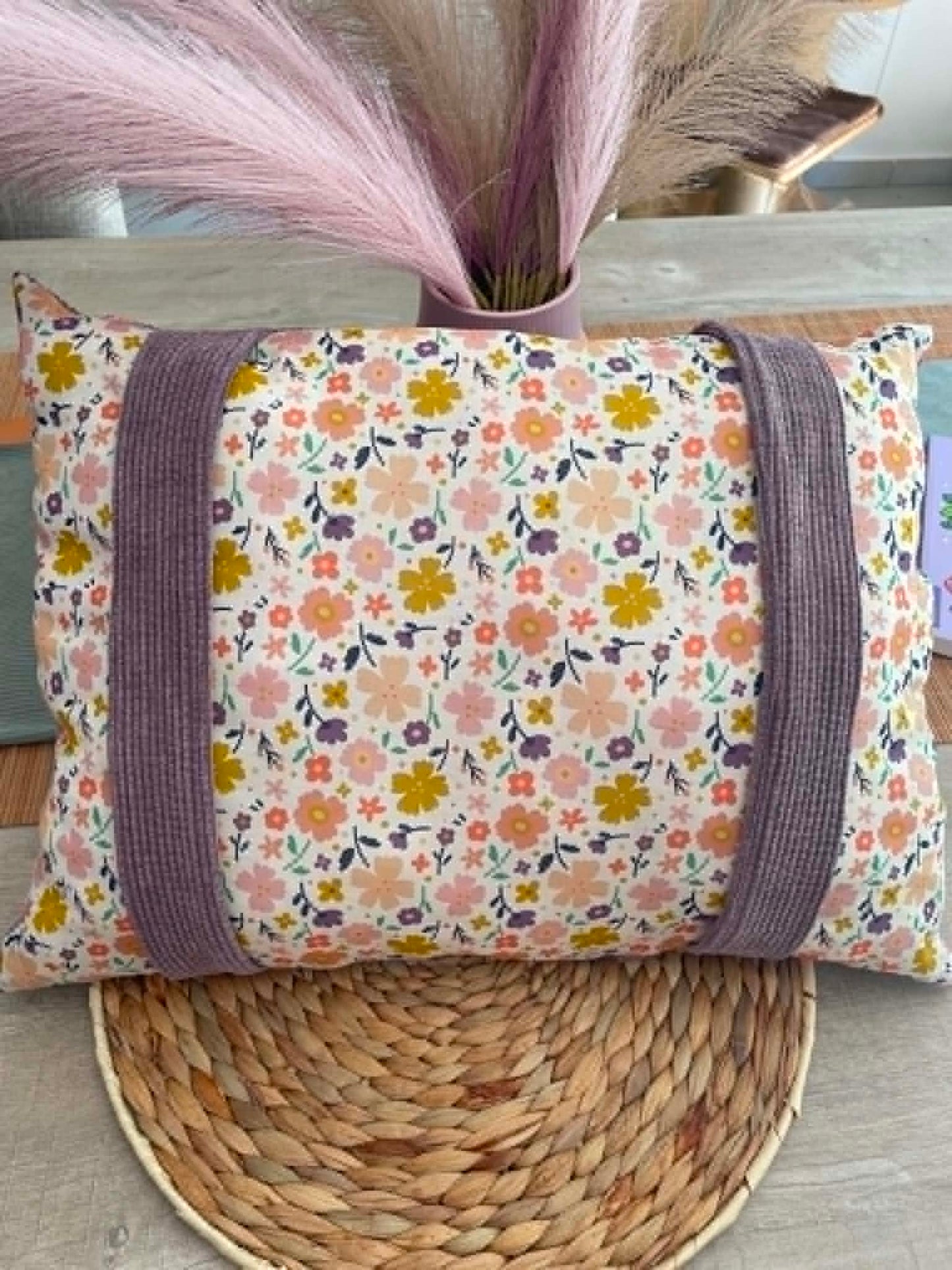 Coussin Cozy Colo et Lecture-  Balade fleurie