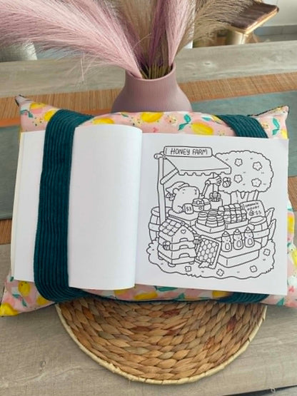 Coussin Cozy Colo et Lecture - Limoncello