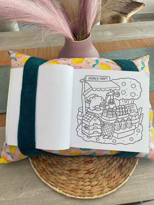Coussin Cozy Colo et Lecture - Limoncello