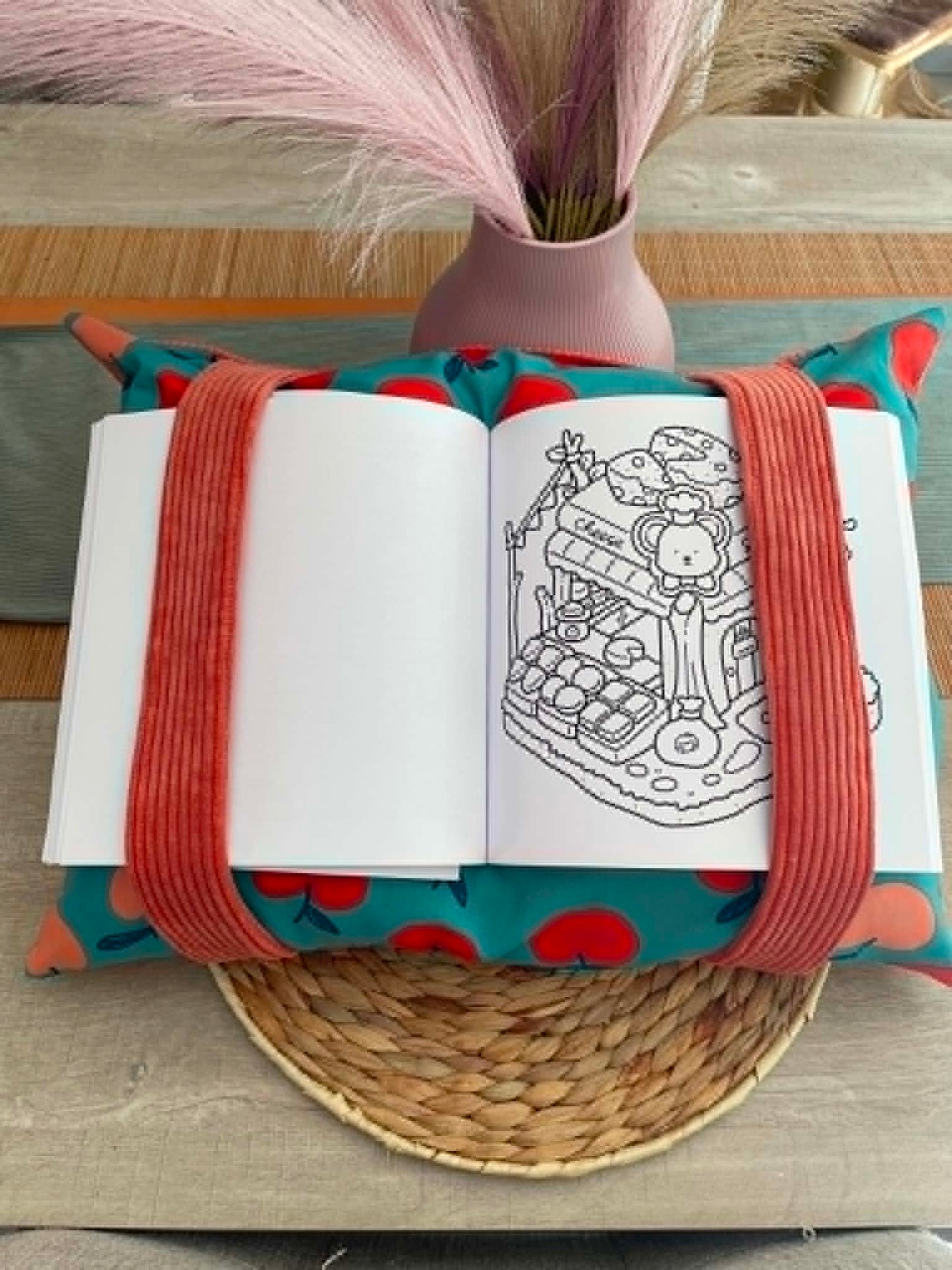 Coussin Cozy Colo et Lecture - Sous les Pommiers