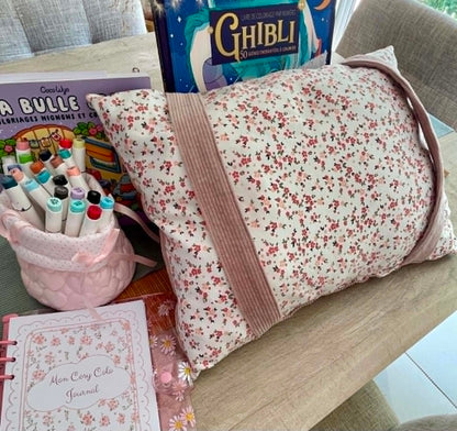 Coussin cosy de coloriage & lecture personnalisable